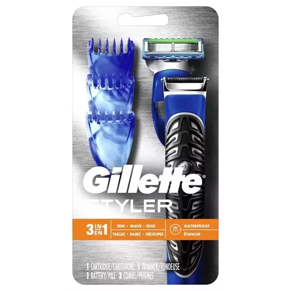 Gillette Razor and Edger The All Purpose Styler Beard Trimmer