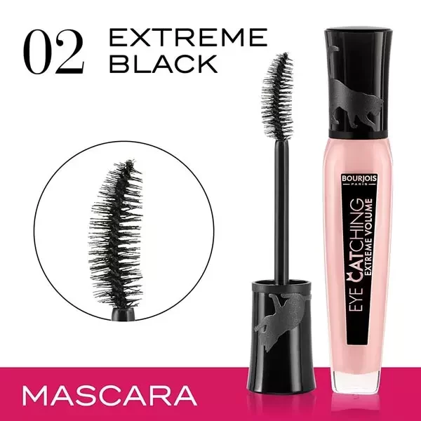 Bourjois Mascara 6ml Eye Catching Extreme Volume 02 Extreme Black
